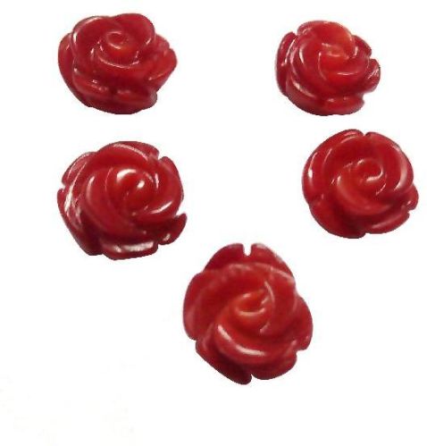 Carved Coral Flowers