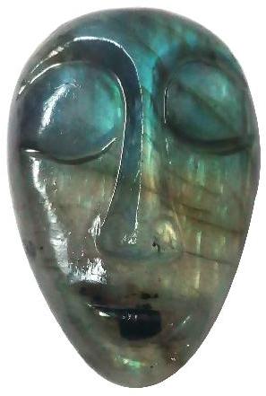 Labradorite Alien Face