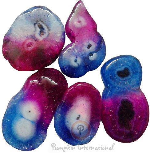 Multi Color Solar Quartz Cabochons