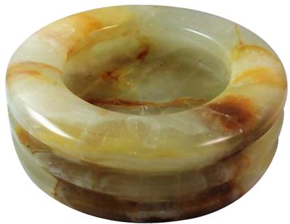 Pumpkin International Natural Agate Ashtray