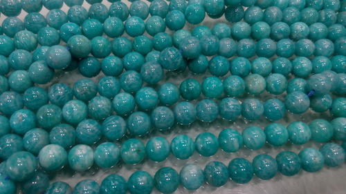 Natural Amazonite Plain Balls Beeds