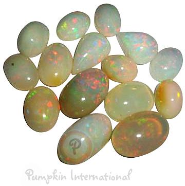 Natural Ethiopian Opal Cabochons