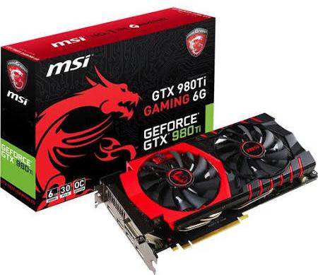 Msi Geforce Gtx 980 Ti I Gaming 6g Oc Edition Graphics Card