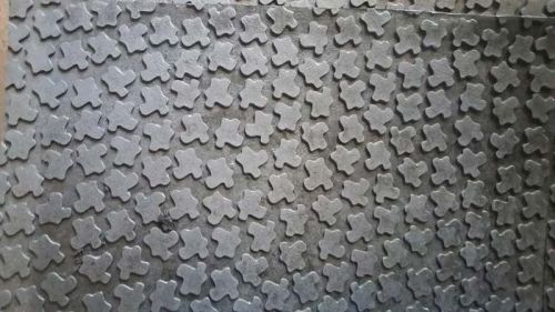 Amoeba-like Pattern Amoebic Top Stable Mats, Color : Black