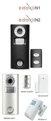 Edaxis Solar GSM Home Alarm System