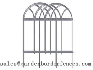 Cathedral Folding Garden Border Fence