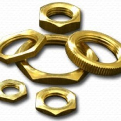 Brass Check Nuts, For Industring Use, Feature : Fastener, Machine