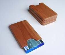 Wooden Card Holders
