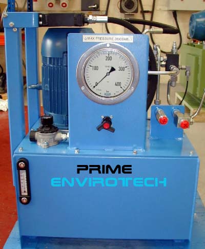 Pressure Testing Rig