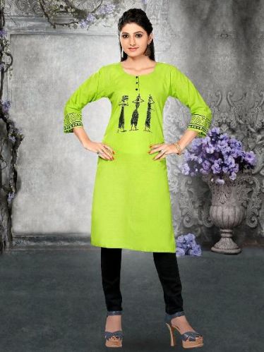 Ladies Kurtis, Kurti Style : Straight