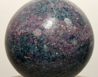 Shiv Shakti Ruby Matrix Ball, Gemstone Color : Natural