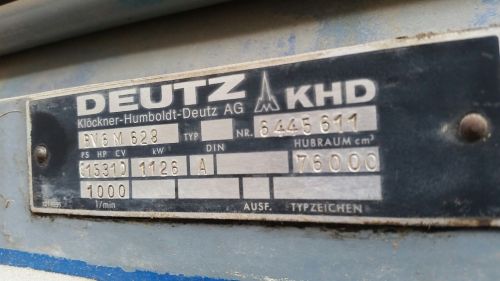 Deutz Marine Diesel Engine Spares