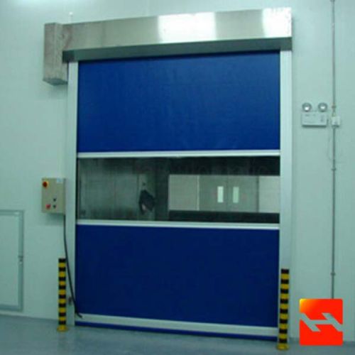 Finish Electric Rapid Fabric Warehouse Roller Door for industrial