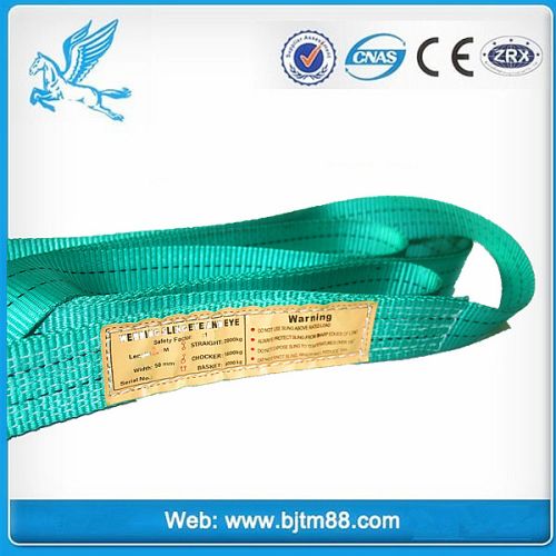 Polyester Flat Webbing Sling, Brand Name : Tianma