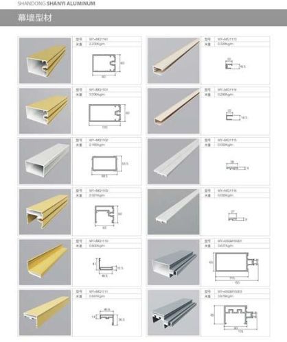 Aluminum Profile, Brand Name : SHANYI, Certification : ISO9001