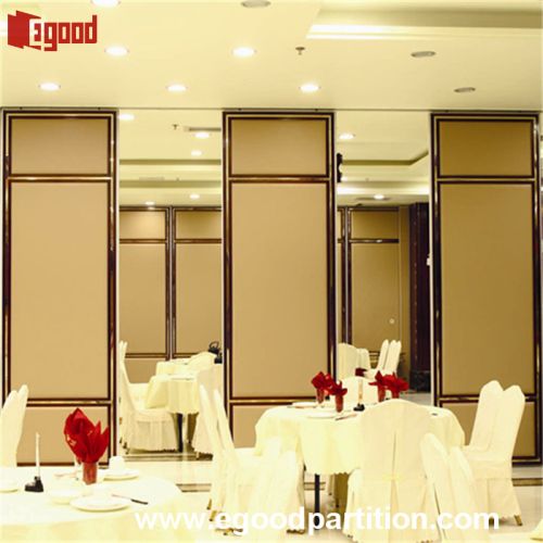 Anodized aluminum 6063-T6 Melamine Restaurant Movable Partition