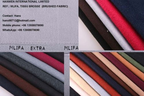 Rayon + polyester Fabric In Wool Felt, Brand Name : HANWEN for garments