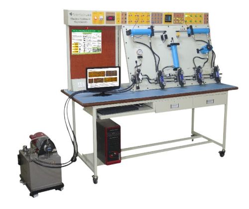 Electric Aluminium Electronic Hydraulic Workbench, For Laboratory