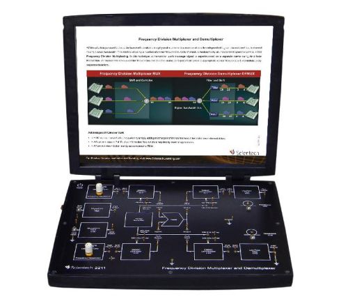 Frequency Division Multiplexer Demultiplexer Analog Trainer