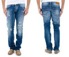Mens Light Blue Stretchable Jeans
