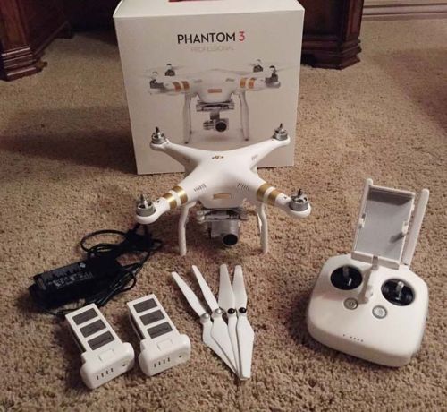 Dji Phantom 3 Professional Quadcopter With 4k Camera and 3-axis Gimbal