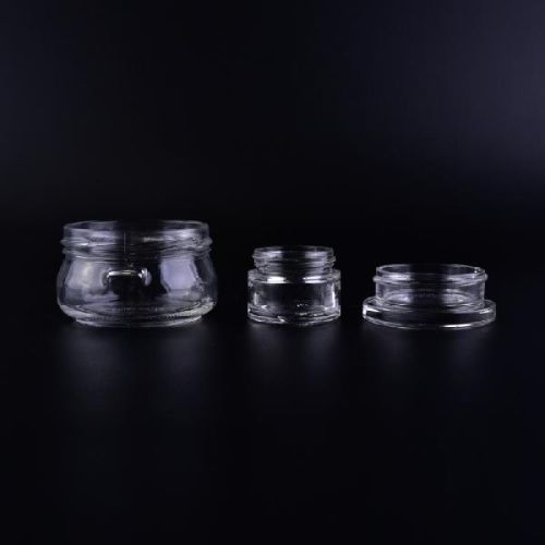 Homologous Cosmetic Glass Jar Multiple size for choice