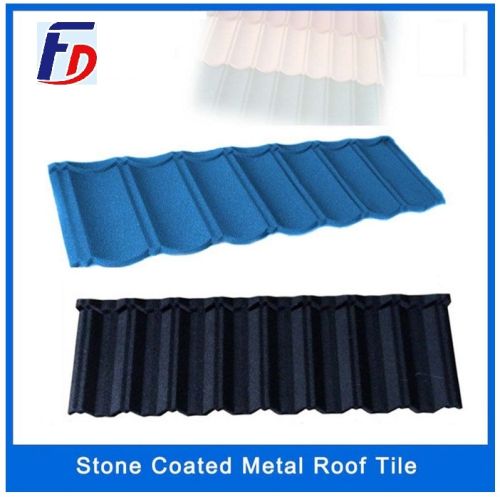 Zn-Al Galvanized Steel Sheet Stone Coated Roof Tiles