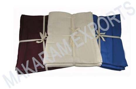 Makaram Exports Cotton Yoga Blanket, Size : 150 X 200 Cms