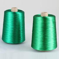 Pure Viscose Yarn, For In Textile Industry, Color : Green