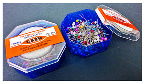 Stainless Steel Stc Tailoring Pearl Pin 555150 38mm