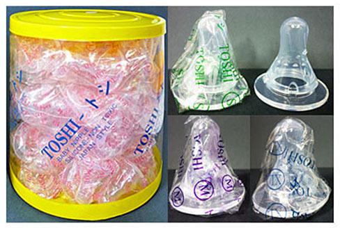 TOSHI Baby Nipple 4002S M L XL