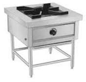 Rectangular Stainless Steel Single Burner Gas Stove, For Cooking, Feature : Best Quality, Corrosion Proof