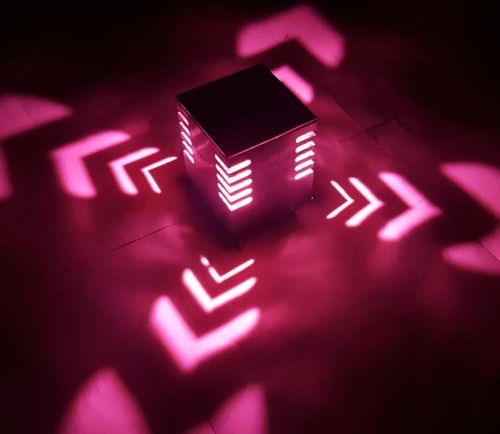 Decoradda Edge Cut Pink 1w LED Wall Ceiling Light