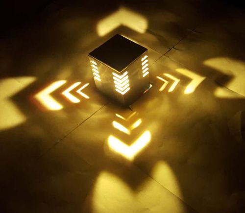 Decoradda Edge Cut Warm White 1w LED Wall Ceiling Light