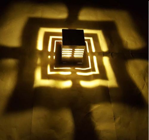 Decoradda Ext Edge Cut Warm White 1w LED Wall Ceiling Light