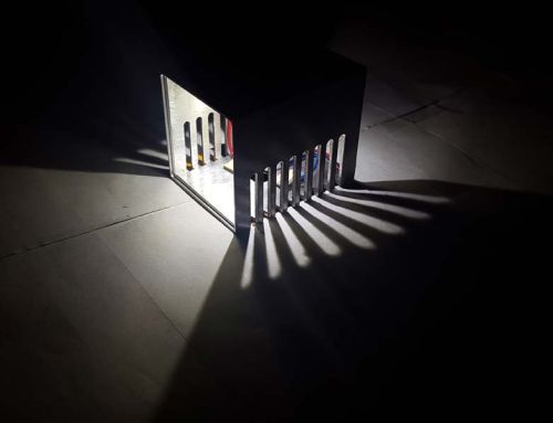 Decoradda Opp Parallel Cut White 1w LED Wall Ceiling Light