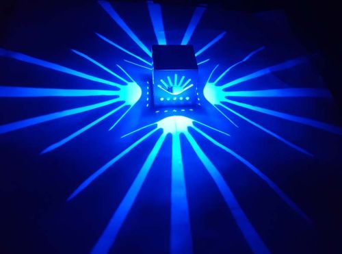 Decoradda Palm Blue 1w LED Wall Ceiling Light