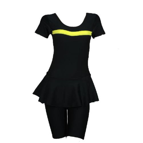 F5FHH4023 Frock Style Swimming Costume, Size : XL, 2XL, 3XL