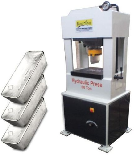 Silver Bar (Plate) Cutting Hydraulic Press Machine