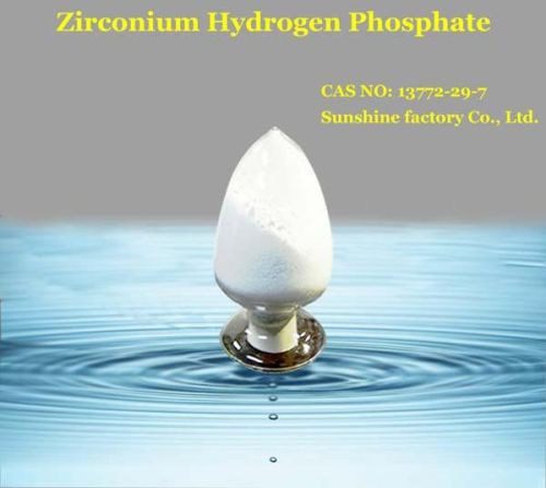 Lamellar Zirconium Phosphate Using Water Treatment
