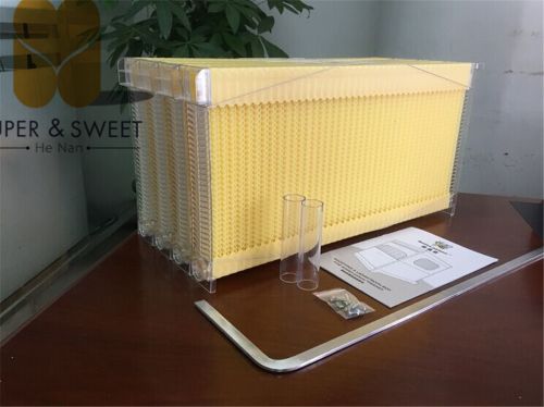 Beekeeping Plastic Flow Honey Hive Frames 49.5cmX24.5cmX5cm