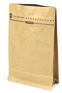 Kraft Coffee Bag With Valve