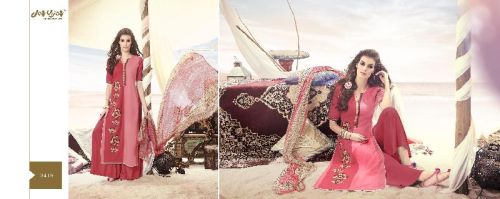 Glace Cotton X Cotton Embroidery Dresses As Navanya 3419 By JY