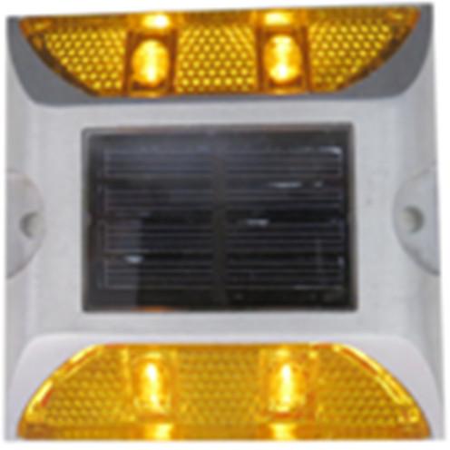 Aluminum Solar Cat Eye Road Stud, Packaging Type : yellow