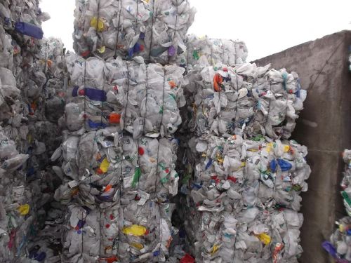 HDPE Milk Bottle Scrap for Recycling