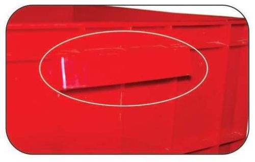 Rectangular Plastic Fabrication Crate, For Storage, Feature : Good Quality, Light Weight