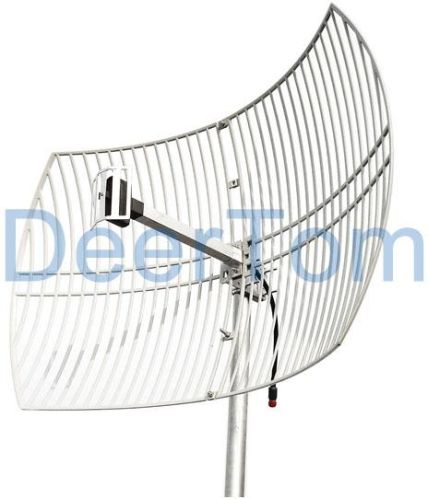 2500-2700MHz Antenna 4G LTE Wimax Grid Parabolic Antenna 24dBi
