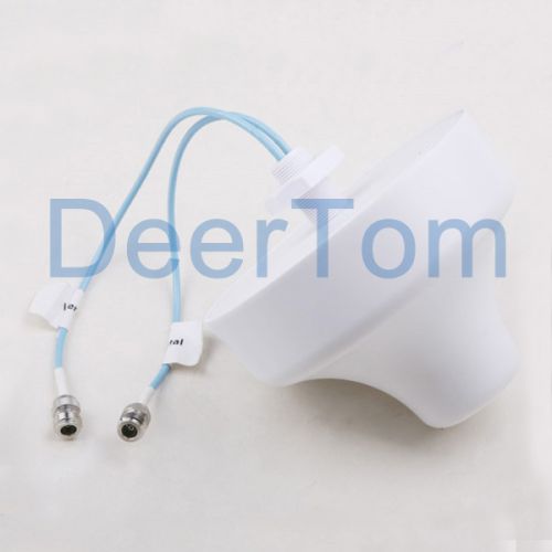 698-2700MHz 4G LTE Indoor Omni MIMO Ceiling Mount Antenna 5dBi Dual