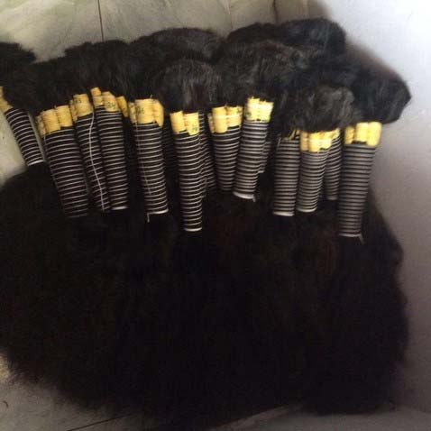 Remy Bulk Hair, For Parlour, Length : 10-20Inch, 15-25Inch