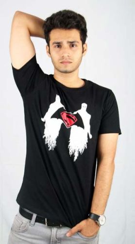 Cotton Mens Round Neck T-shirts, Size : L, XL, XXL